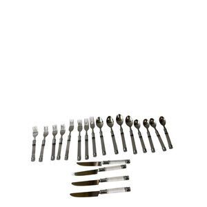 Food network silver wear set